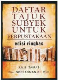 DAFTAR TAJUK SUBYEK UNTUK PERPUSTAKAAN