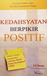 Kedahsyatan Berpikir Positif