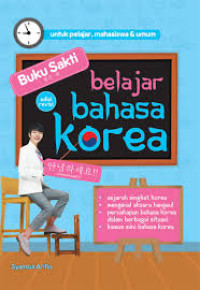 BUKU SAKTI BELAJAR BAHASA KOREA