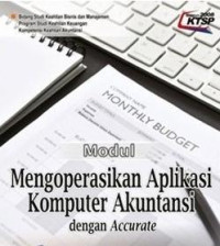 Modul mengoperasikan aplikasj komputer akuntansi dengan accurate