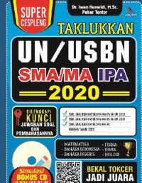 Super Cespleng Taklukkan UN/USBN SMA/MA IPA 2020