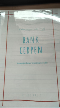 Bank Cerpen