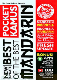 Kamus Mandarin: Master Pocket Update Terlengkap